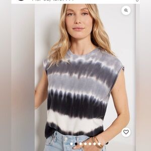 Evereve spring & summer weight cotton sweater. Size Med